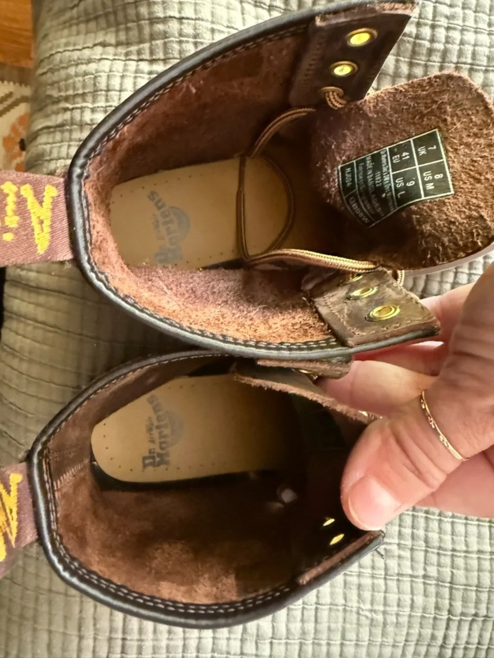 Doc Marten lace up boot 1460 (crazy horse) - Picture 8 of 10